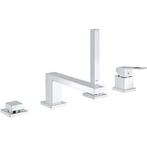 GROHE 4-Loch-Einhand-Wannenkombination Eurocube 19897_1 chrom, 19897001