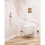 GROHE Essentials Toiletborstelset - Wandmodel - Sunset Gold - Krasvast