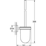 Grohe - Essentials - Toilettenbürstengarnitur, Warm Sunset gebürstet 40374DL1