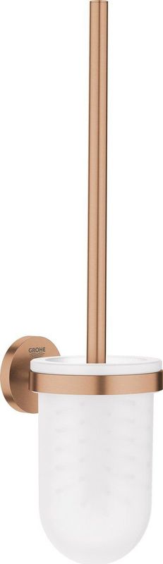 GROHE Essentials Toiletborstelset - Wandmodel - Sunset Gold - Krasvast