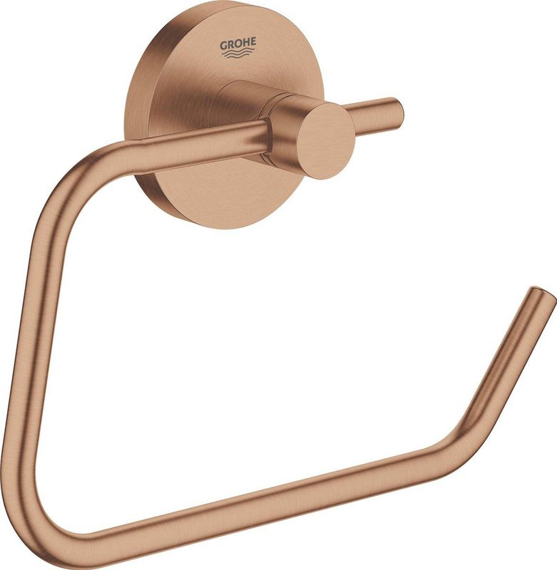 GROHE Essentials Toiletrolhouder - Brushed Warm Sunset - Duurzaam Ontwerp