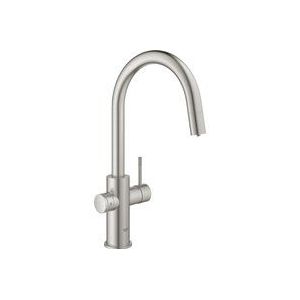 GROHE blue home Keukenkraan - uittrekbare c uitloop - supersteel geborsteld 31541DC0