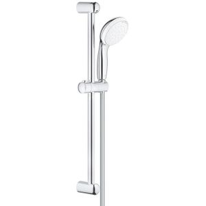 GROHE New Tempesta glijstangset met handdouche met 2 straalsoorten 9.5L/min. 60cm met doucheslang 175cm chroom/wit 26162001