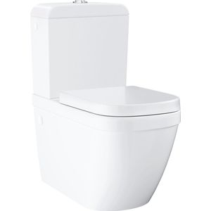 GROHE Euro Ceramic Vloerstaande WC Duoblok - Incl. Reservoir - Wit