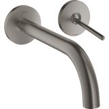 GROHE AtrioWastafelkraan Inbouw - uitloop 22cm - S-size - brushed hard graphite 19918AL3