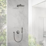 Grohe Grohtherm Smartcontrol Round inbouw douchekraan thermostaat 3 functies Brushed Hard Graphite