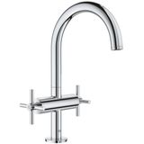 GROHE Atrio Wastafelkraan Opbouw - uitloop 16.6cm - L-size - kruisgreep chroom 21019003