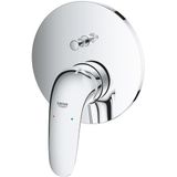 Eurostyle Einhand-Wannenbatterie, Fertigmontageset für Rapido SmartBox, Hebel geschlossen, Chrom - Grohe