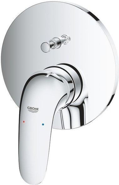 Eurostyle Einhand-Wannenbatterie, Fertigmontageset für Rapido SmartBox, Hebel geschlossen, Chrom - Grohe