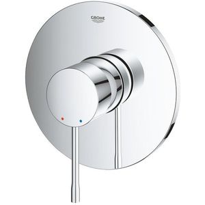 Grohe Essence New Inbouwthermostaat - 1 knop - zonder omstel - chroom 24057001