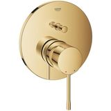 GROHE Essence inbouw douchekraan - Opbouwdeel - 2 uitgangen - cool sunrise (glanzend goud)