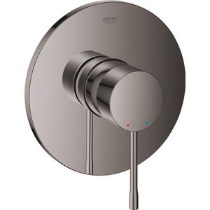 GROHE Essence inbouw douchekraan - Opbouwdeel - 1 uitgang - hard graphite (glanzend antraciet)