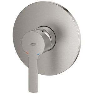 Grohe Lineare Inbouwthermostaat - 1 knop - supersteel 24063DC1 24063DC1