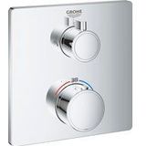 GROHE Grohtherm Thermostatische mengkraan voor 2 uitgangen met geïntegreerde omstelling, 24079000