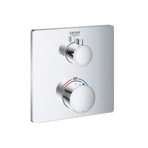 GROHE Grohtherm Thermostatische mengkraan voor 2 uitgangen met geïntegreerde omstelling, 24079000