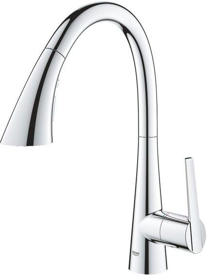 Grohe - Zedra - Spültischarmatur mit ausziehbarer Geschirrbrause, verchromt 32294002