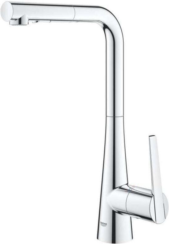 Grohe - Zedra - Spültischarmatur mit ausziehbarer Geschirrbrause, verchromt 32553002