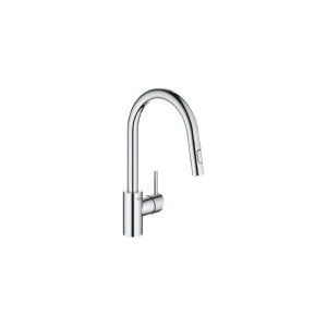 GROHE EH-SPT-Batterie Concetto 31483_2 h. Ausl. azb.Spülbrause GROHE Zero chrom, 31483002