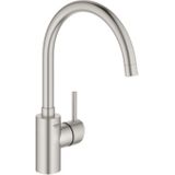 GROHE Concetto Keukenkraan - Draaibare Uitloop - RVS (supersteel)