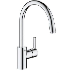 GROHE QuickFix Feel 1-gats Keukenkraan met Uittrekbare Mousseur Chroom