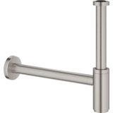 GROHE designsifon 1 1/4 minimalistisch supersteel