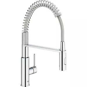 Wandkraan met Dubbele Hendel - 360° Draaibare Kraan voor Warm & Koud Water