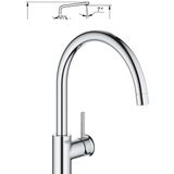 Grohe Start Keukenkraan met Hendel Chroom 31553001