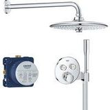 GROHE Grohtherm SmartControl Perfecte inbouw doucheset - ø 26cm - Met thermostaat - Chroom