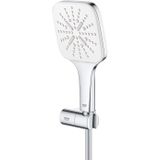 GROHE Rainshower SmartActive Cube 130 Badset - 3 Straalsoorten - Verstelbaar - Chroom/Moon White