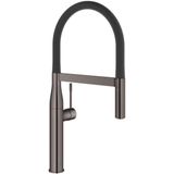 Grohe - Essence - Spültischarmatur mit flexiblem Auslauf, Hard Graphite 30294A00