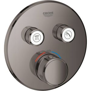 GROHE Grohtherm SmartControl Inbouw Douchethermostaat - 2 Knoppen - Hard Graphite (antraciet)