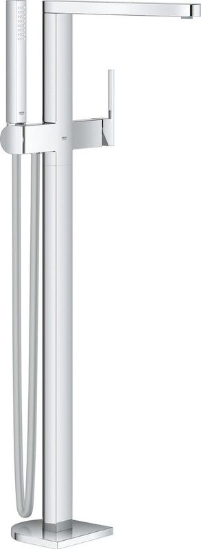 Grohe - Plus Einhand-Wannenbatterie dn 15, Bodenmontage, Handbrause