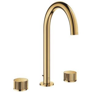 Grohe Atrio private collection wastafelkraan - L-size - 3gats - opbouw - cool sunrise 20595GL0