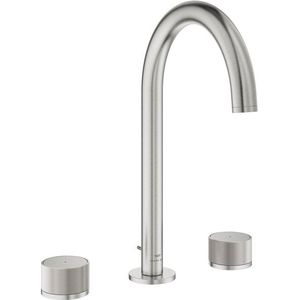 Grohe Atrio private collection wastafelkraan - L-size - 3gats - opbouw - supersteel 20595DC0