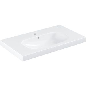 GROHE Euro keramiek meubelwastafel 80 cm hygiene coating wit 3958400H