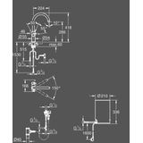 GROHE Red Compact 3 in 1 Kokendwaterkraan - C-uitloop - 4L boiler – Chroom