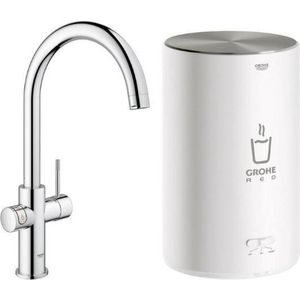 Grohe Kokendwaterkraan Red Duo Chroom En M-size Boiler