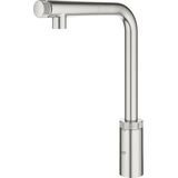 Grohe - Minta SmartControl - Spültischarmatur mit ausziehbarem Auslauf, SmartControl, SuperSteel 31613DC0