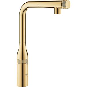 GROHE Essence Keukenkraan - hoog - draaibare/uittrekbare uitloop - cool sunrise glans 31615GL0