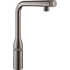 GROHE Essence Smartcontrol Keukenkraan - uittrekbare sproeikop - 360 graden draaibaar - hard graphite (antraciet) - 31615A00