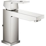 GROHE Eurocube waterbesparende wastafelkraan m-size met waste supersteel 23445DC0