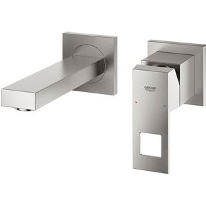 GROHE Eurocube afbouwdeel v. inbouw wandkraan met uitloop 17.2cm supersteel 19895DC0