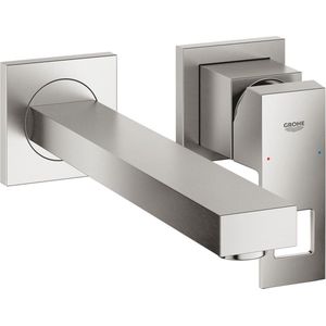 GROHE Eurocube afbouwdeel v. inbouw wandkraan m-size met uitloop 23cm supersteel 23447DC0