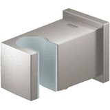 GROHE Euphoria Cube Douche wandaansluitbocht met wandhouder - Roestvrijstalen look - 26370DC0