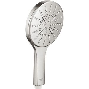 GROHE Rainshower SmartActive 130 Handdouche - 13 cm - 3 straalsoorten - supersteel - 26574DC0