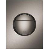 GROHE Nova S-size drukplaat hard graphite geborsteld 37601AL0