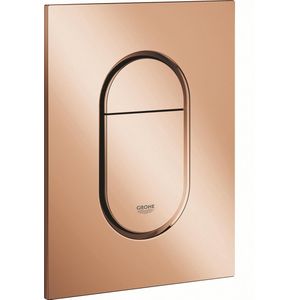 GROHE Arena Cosmopolitan S Bedieningspaneel Toilet - Verticaal - Dual Flush - Warm sunset (glanzend brons) - Slank formaat