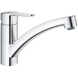 GROHE BauEco Keukenkraan - Lage Uitloop - Chroom - 31680000