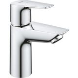 GROHE QuickFix Start Edge Wastafelkraan - Waterbesparend - Push Open Pop-up Waste - Chroom