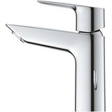 GROHE Bauedge waterbesparende wastafelkraan M-Size met trekwaste chroom 23759001